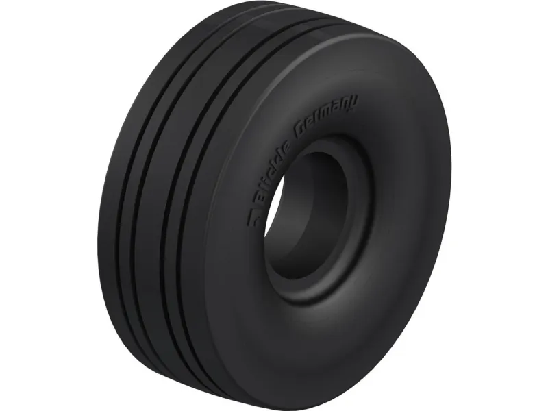 Blickle 165001 BSEV 4.00-4-RP dekk Hjuldiameter: 306 mm Bæreevne (maks.): 840 kg