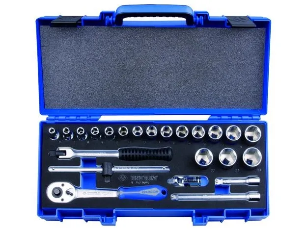 Topnøglesæt 3523MRE 3/8 23 dele 6-24mm