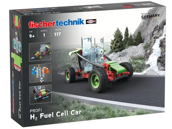 fischertechnik H2 Fuel Cell Car, Byggesett, 9 år, 117 stykker