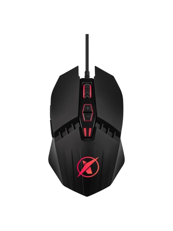 Niceboy ORYX M200 - Gaming mus - Optisk - 7 - Svart