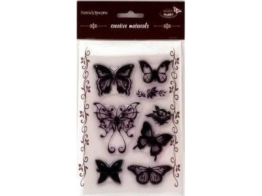 Creative stamps sommerfugler