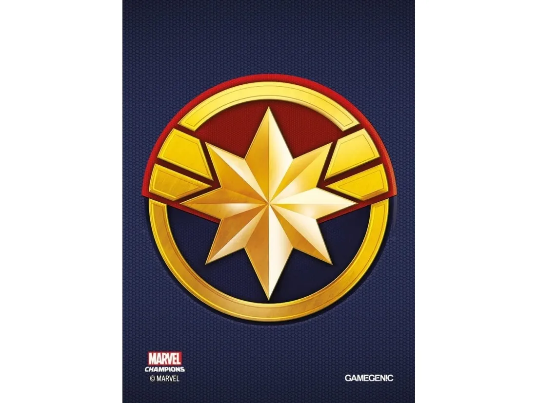 GameGenic sleeves Marvel Champions Captain Marvel