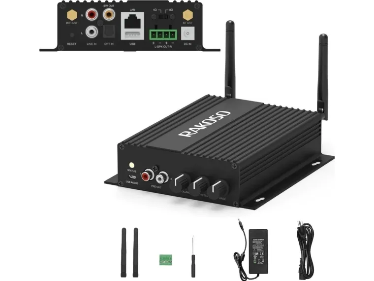 Arylic Arylic SA100 multirumsstreamer med innebygd forsterker