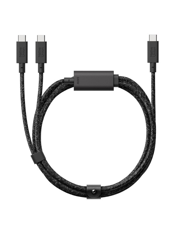 Native Union Belt Cable 2-in-1 USB-C to USB-C & USB-C Cable (140W)