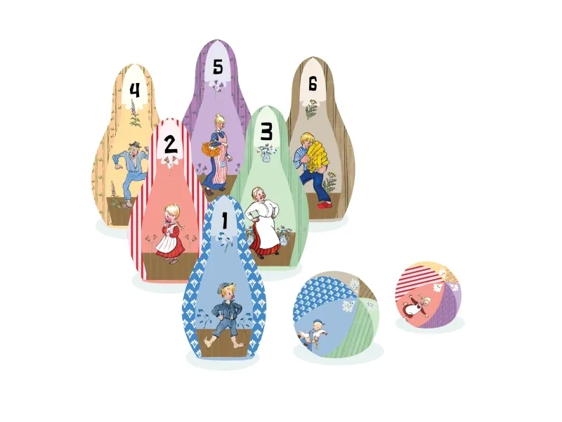 ASTRID Emil Soft Bowling-sett