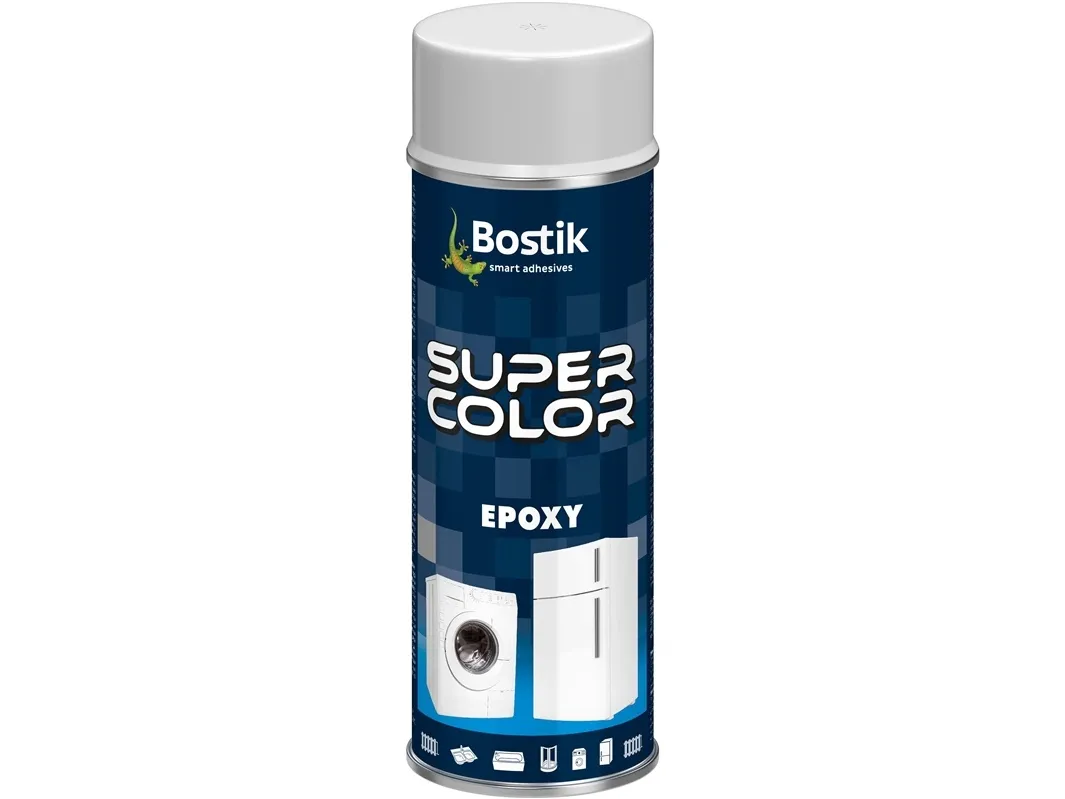 Maling spray Bostik Epox Bath White 400 ml