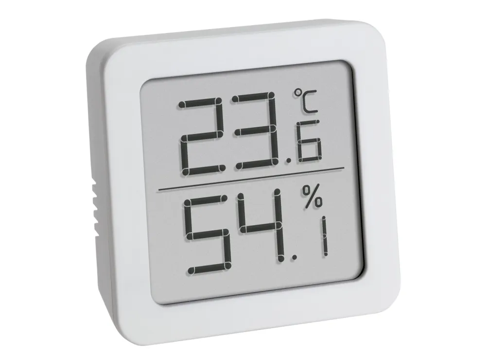 TFA - Termohygrometer - digital - hvit