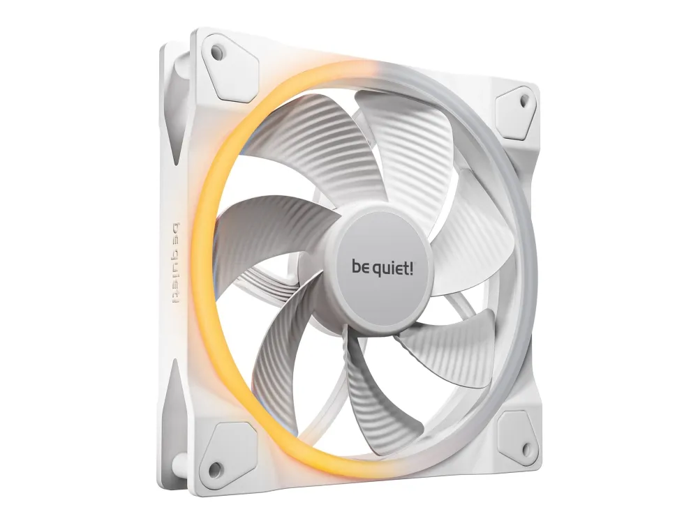 be quiet! Light Wings - Kabinettvifte - PWM, reverse - 140 mm - hvit