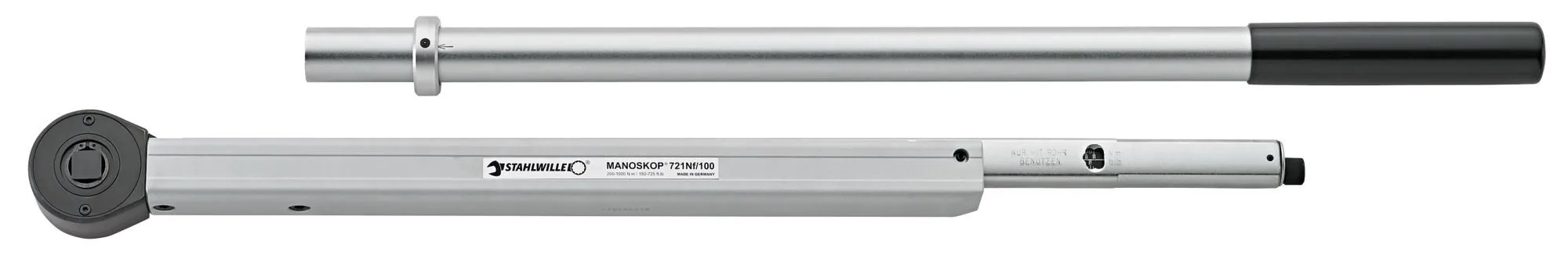 STAHLWILLE momentnøgle med manoskop 721Nf/100, 200-1000 Nm