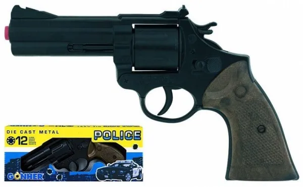 Gonher metal politirevolver 12 patroner