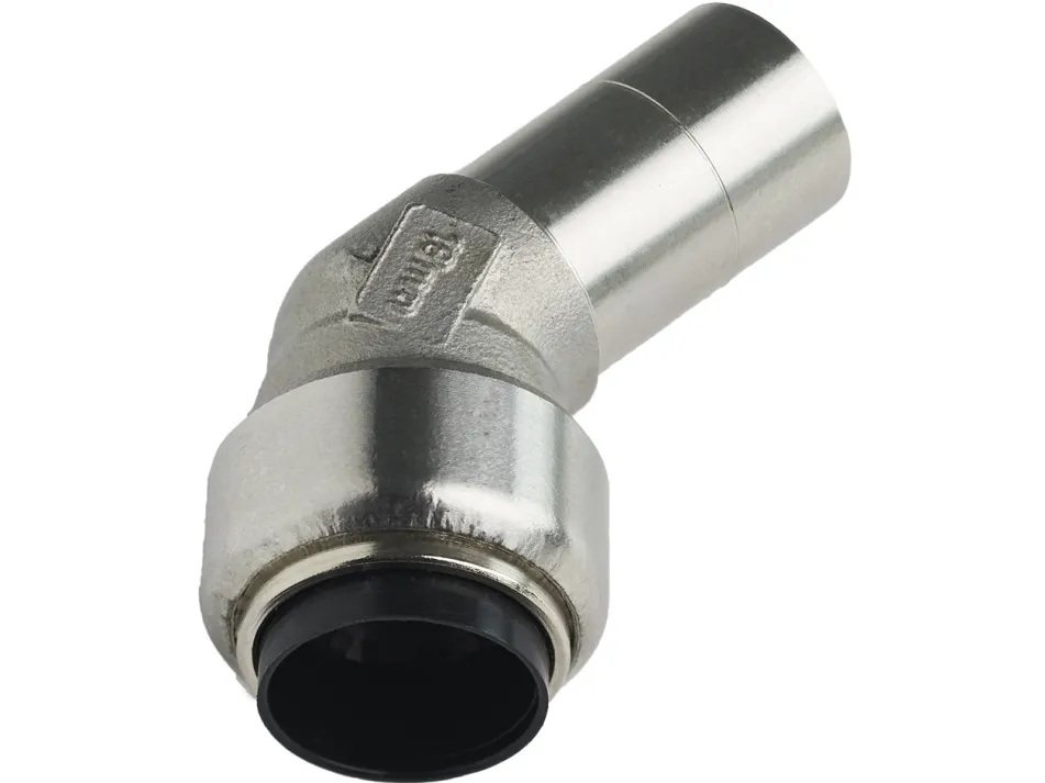 Roth Vinkel 45 Gr. 18 Mm M/N, Rustfri