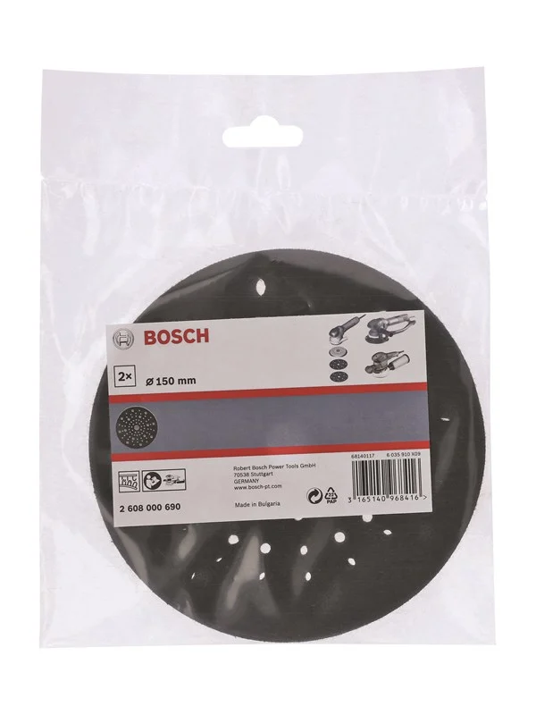 Bosch Putebeskyttere, 150 mm til eksenterslipere
