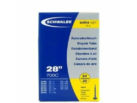 Schwalbe 10426363, Presta (Sclaverand), 28, 22,2 - 25,4 mm, 6 cm, Sort, Tyskland