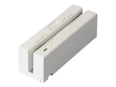 MagTek Magstripe Swipe Card Reader Mini Port-Powered RS-232 - Magnetkortleser (Spor 1 & 2) - RS-232 - svart