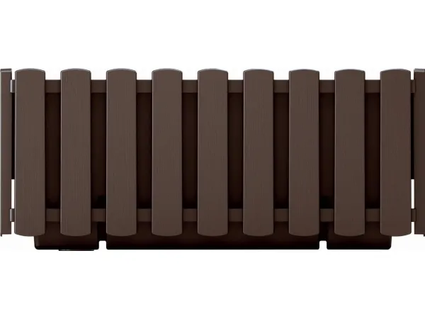 Blomsterpotte Prosperplast Boardee Fencycase DDEF400-R222, rust