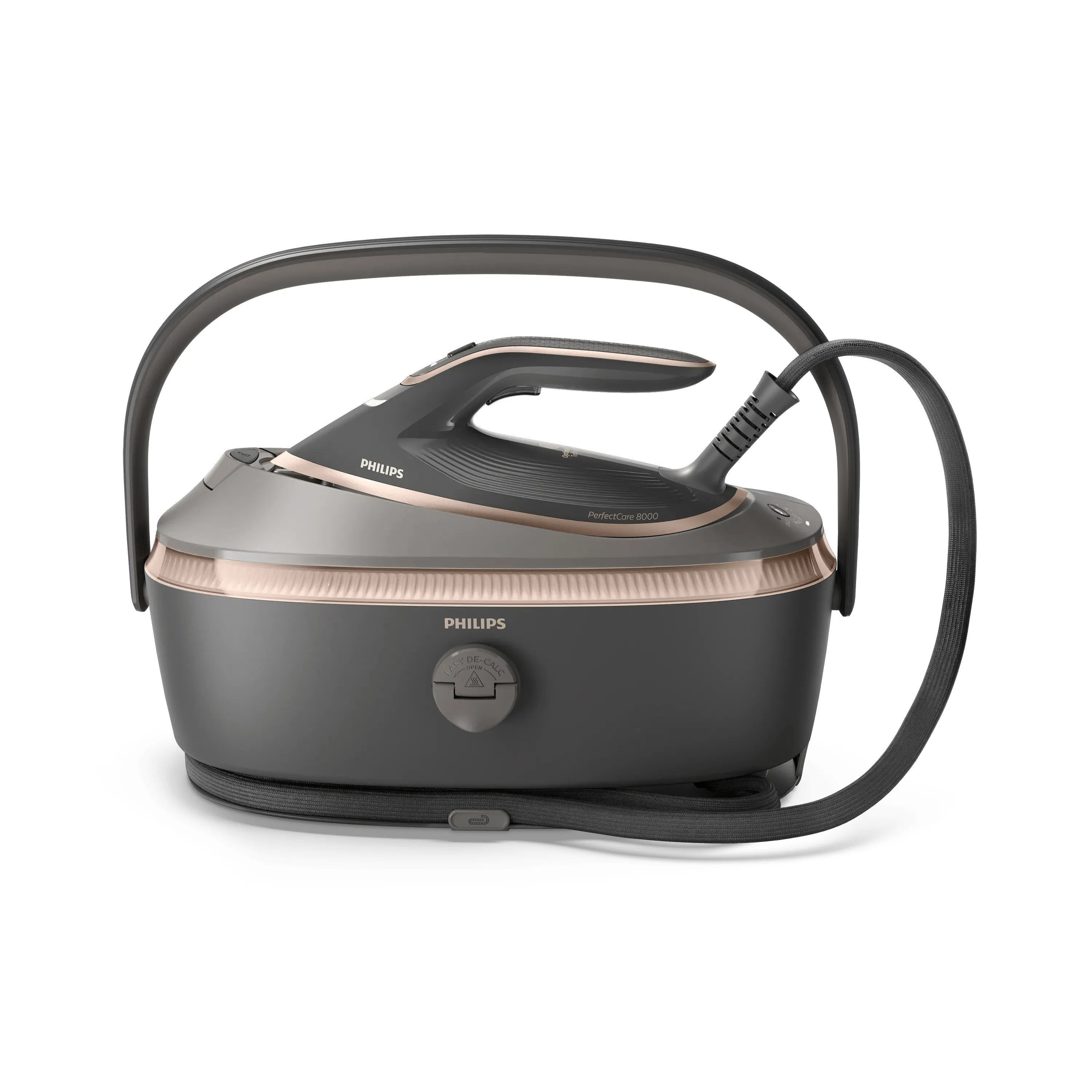 Philips PSG8200/80, 3120 W, 750 g/min, SteamGlide Elite-strykesåle, 9 stang, 1,4 l, 215 g/min