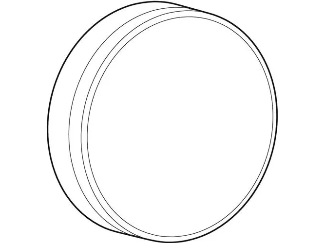 Roset Split t/excenter-garn krom