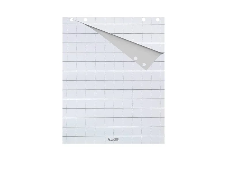 BANTEX flippover-papir 550x750 mm 100 ark 70 g Q25S