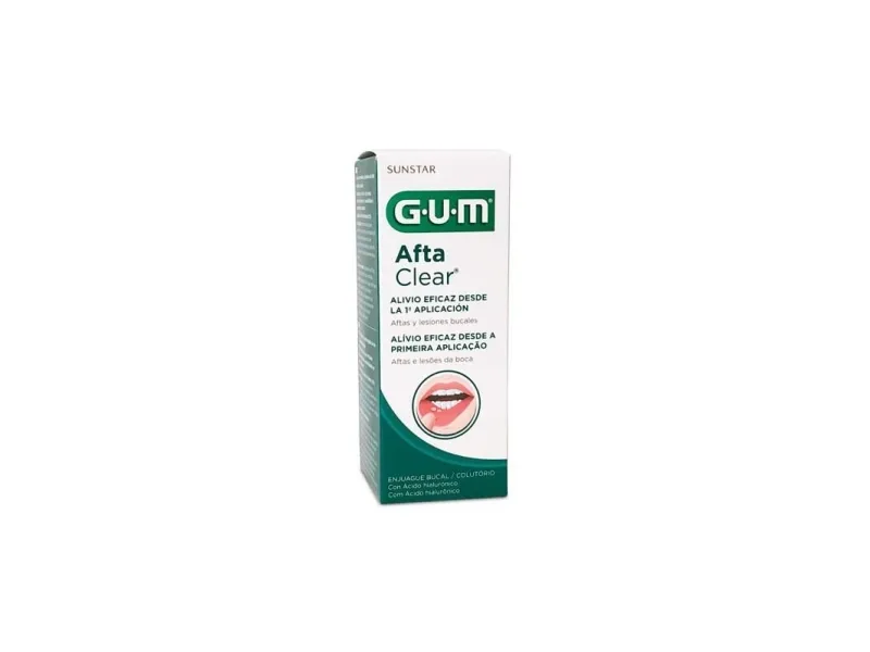 Clean & Clear GUM afta clear munnskyllevæske 120 ml 2410