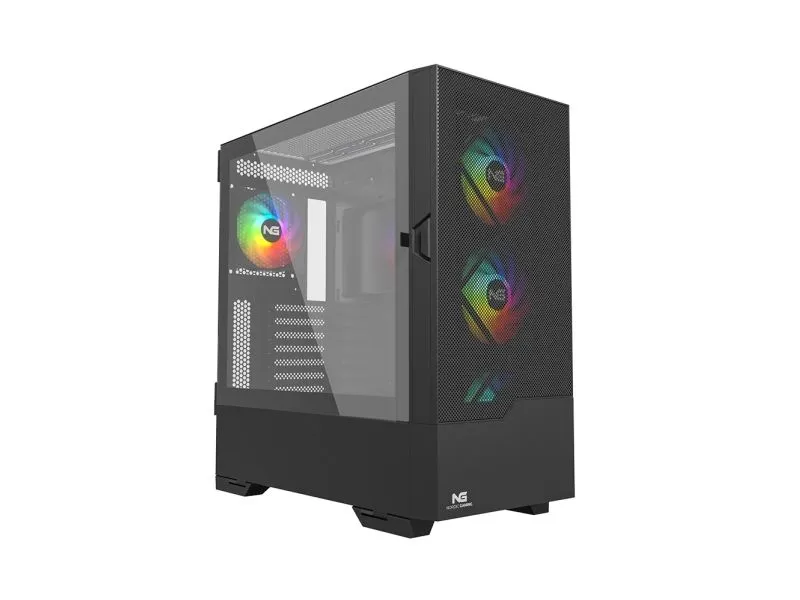 Nordic Gaming NGC-1167, Tower, PC, Sort, ATX, Micro ATX, Mini-ATX, Spilling, Multi