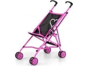 Milly Mally dukkevogn Julia Prestige Black