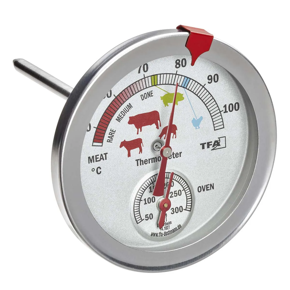 TFA-Dostmann 14.1027, 115 mm, 55 g, 1 stykker