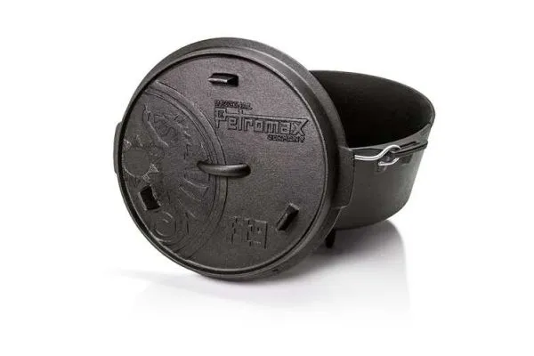 Petromax FT9, 8,5 l, firkant, Støpejern, Sort