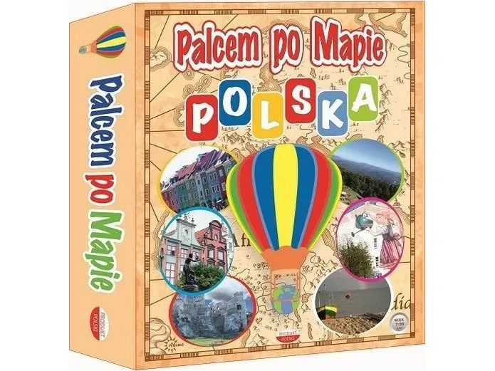 Pek med fingeren på kartet - Polen 72106