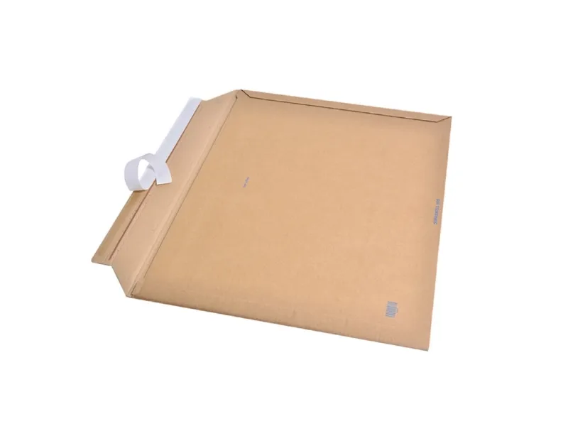 Bølgepap kuvert, Suprawell, 750 x 550 mm langsiden åben, med selvklæbende flap Selvklæbende lukning, - (25 stk.)