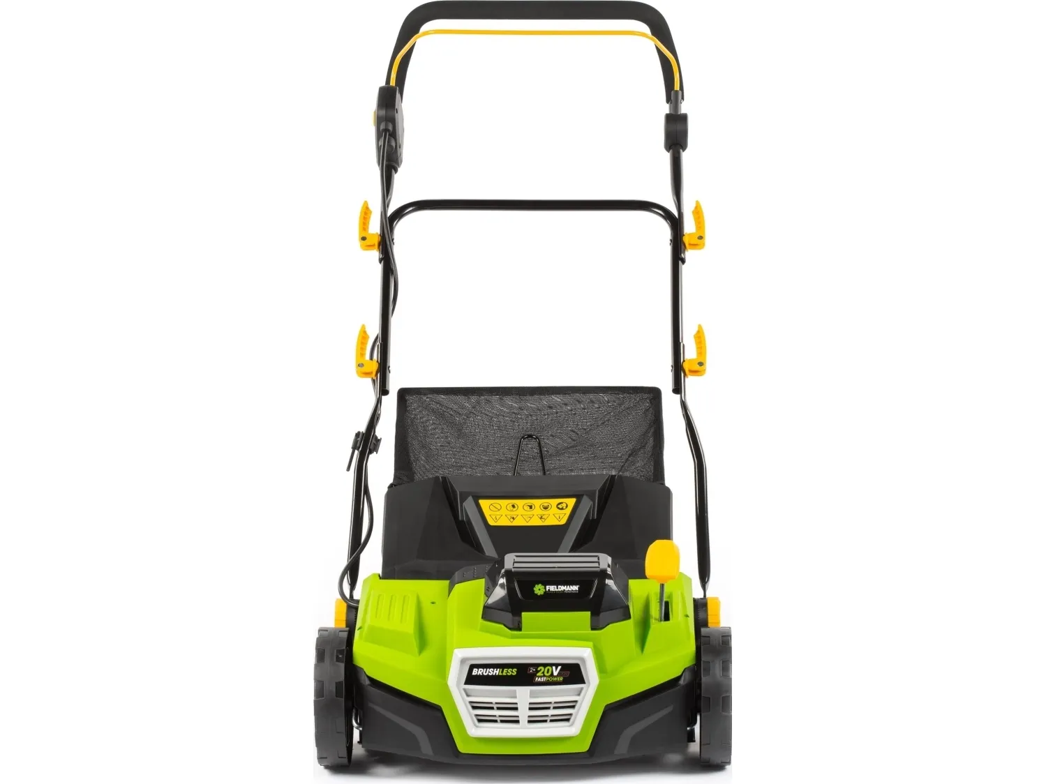 Fieldmann batteridrevet vertikalskjærer FZV70905-0 grønn