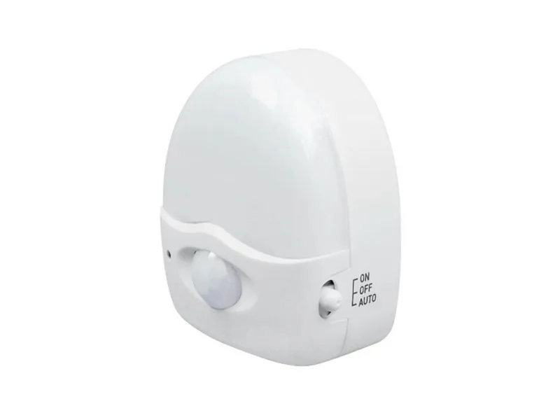 PENTATECH AN03 33324 LED nattlampe med bevegelsessensor (RGB) hvit