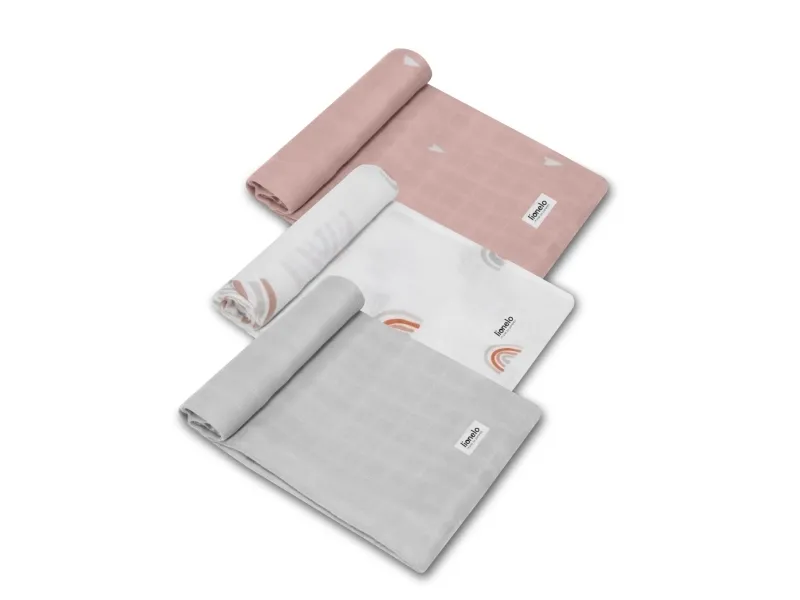 Lionelo Bamboo Textiles - Lo-Bamboo Set Rainbow