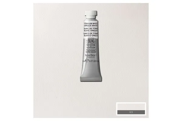 SmartMax akvarell profesjonell 5 ml Titanium White (Opaque) 644