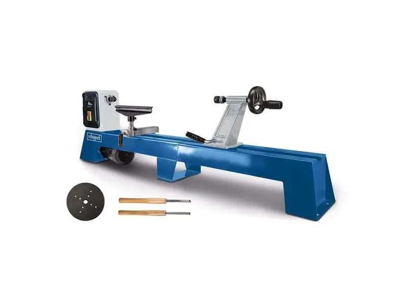 Scheppach DM1100T, Trearbeid, 100 cm, 890 RPM, 2600 RPM, Stål, Sort, Blå, Grå