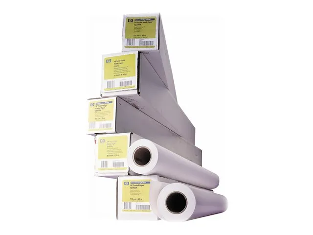 HP - Matt - belagt - 4,5 millitommer - Rull (91,4 cm x 45,7 m) - 90 g/m² - 1 rull(er) papir - for DesignJet 45XX, 5100, T1100, T1120, T1200, T1300, T1500, T2300, T2500, T520, T920, Z5200