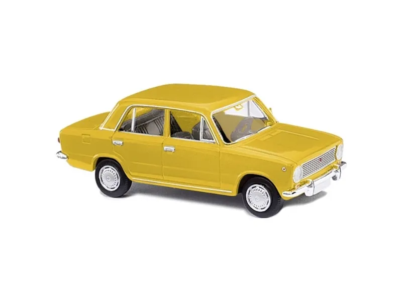 Busch 50111 H0 Personbil modell Lada 1200 / Shiguli 2101, gul