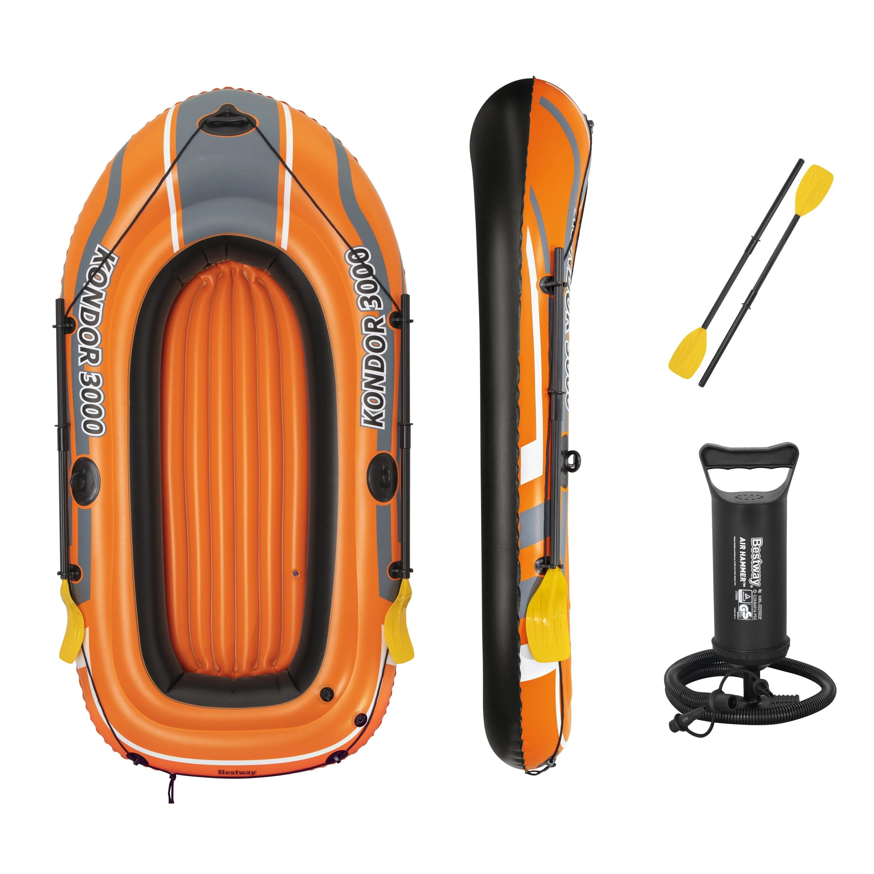 Bestway 61102, Flåte, Vinyl, Boks, 1410 mm, 2420 mm, 6,46 kg