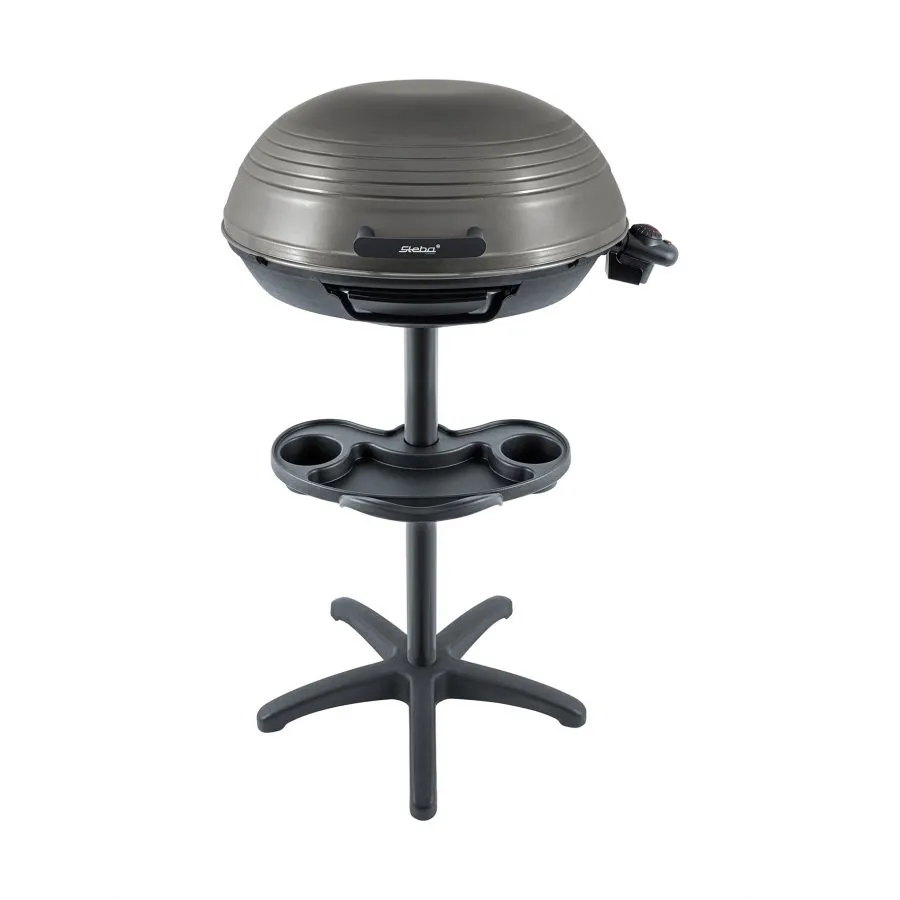 Steba VG 325, 2000 W, Grill, Elektrisk, Matstasjon, Griddle, Sort, Grå