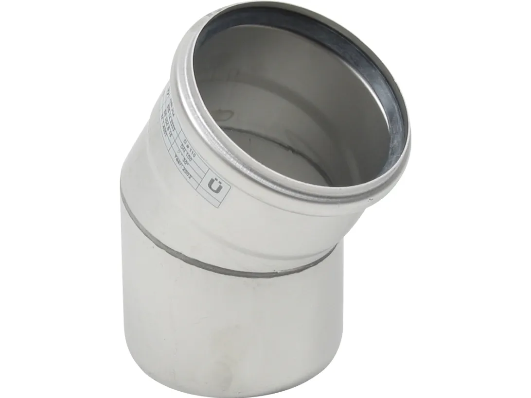 Ø 110 mm x 30° Bøjning rustfri AISI304/EN1.4301 Blücher
