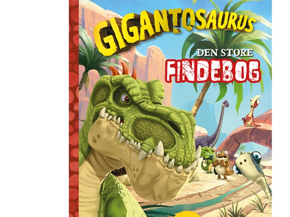 Gigantosaurus - Den store finneboken