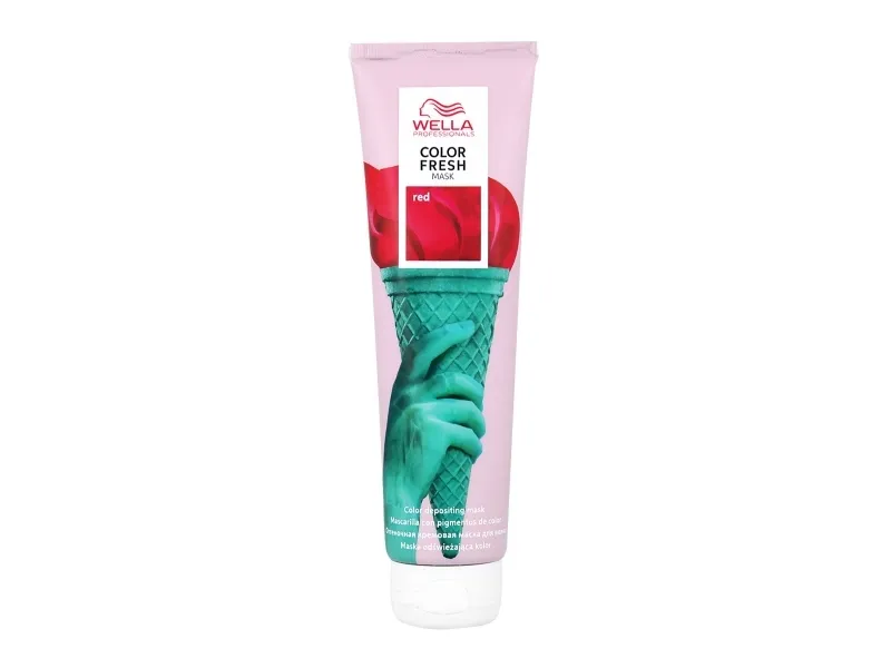 Wella Color Fresh fargeinnmask - Rød 150 ml