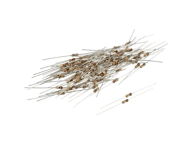 TRU COMPONENTS TC-CFR0W4J0390KIT203 karbonbelægningsmotstand 39 Ohm med aksial ledning 0207 0,25 W 5 % 100 stk