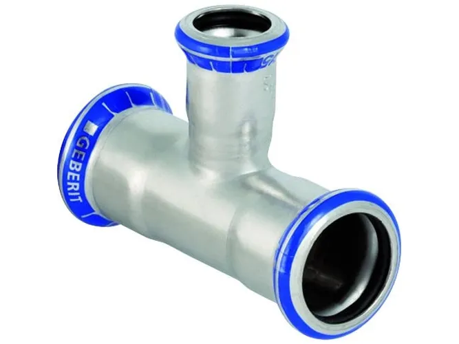 GEBERIT Tee rustfri 76,1-22-76,1 mm mapress
