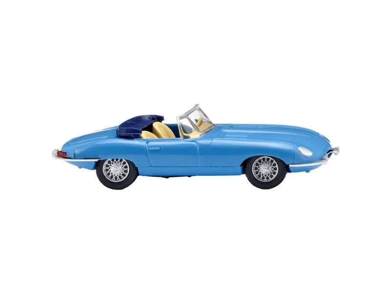 Wiking 081707 H0 Jaguar E-type Roadster, blå