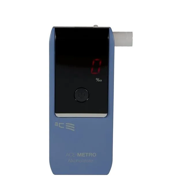 ACE Neo alkoholemeter Navy, 0 til 4 ‰ inkl. display