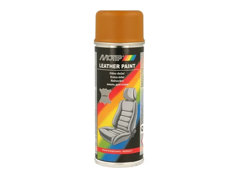 Motip læder og vinyl maling RAL8001 200ml