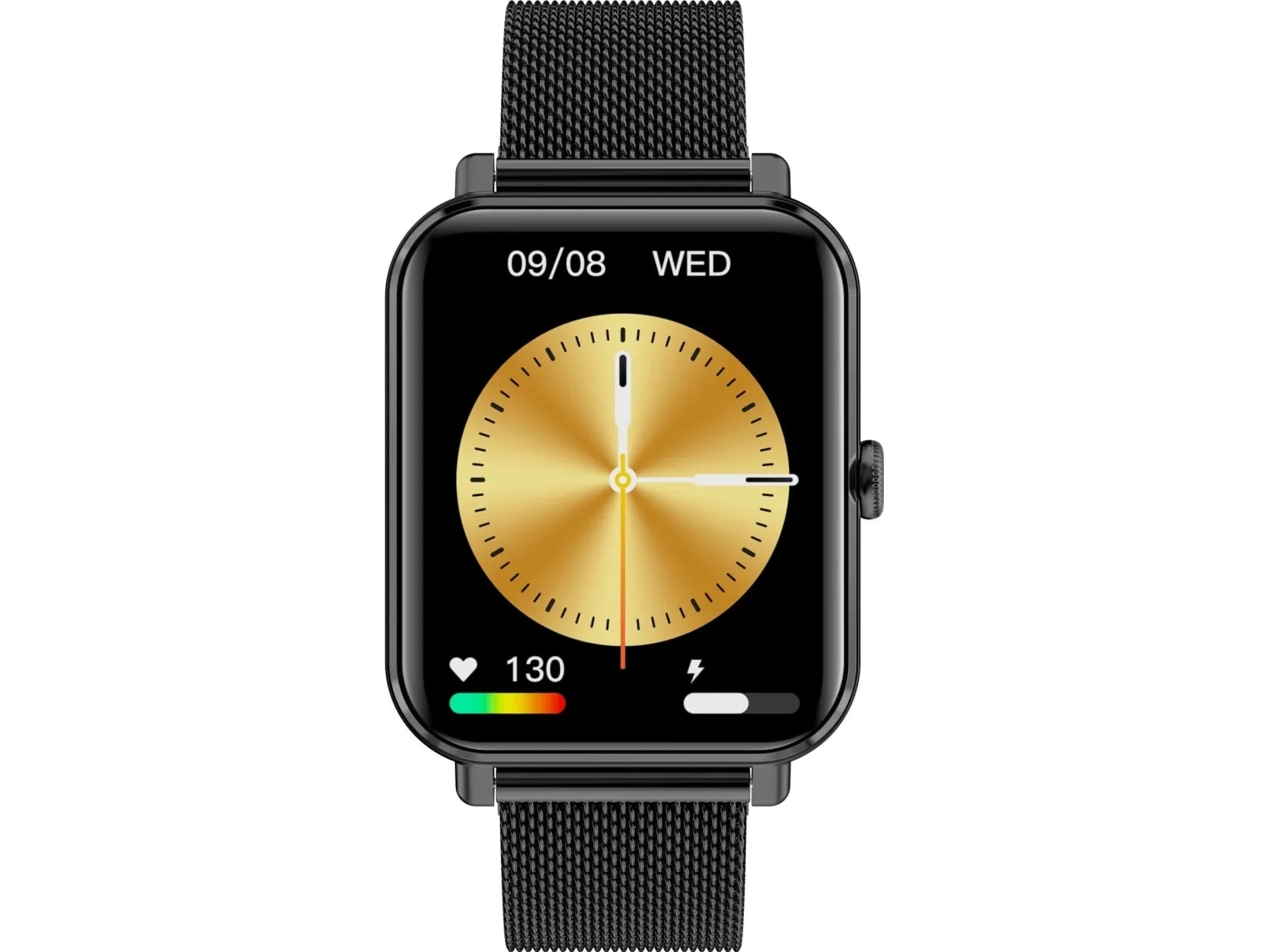 Smartklokke Garett GRC CLASSIC svart stål