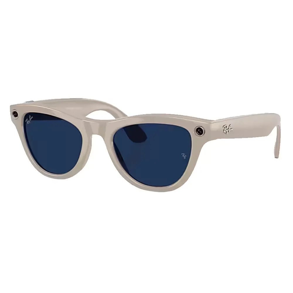 Ray-Ban Meta Skyler Gen1 AI-briller - shiny/chalky grey transitions