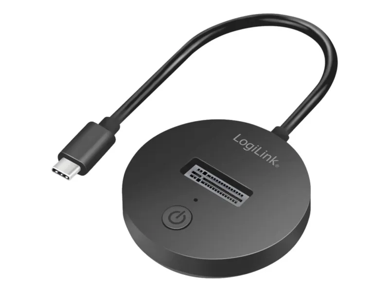 LogiLink QP0032 USB-C® 10 Gbps M.2 PCIe NVMe 1 port Harddisk-dokkingstasjon