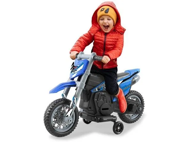 Jamara Power Bike, 2 år, 4 hjul, Sort, Blå